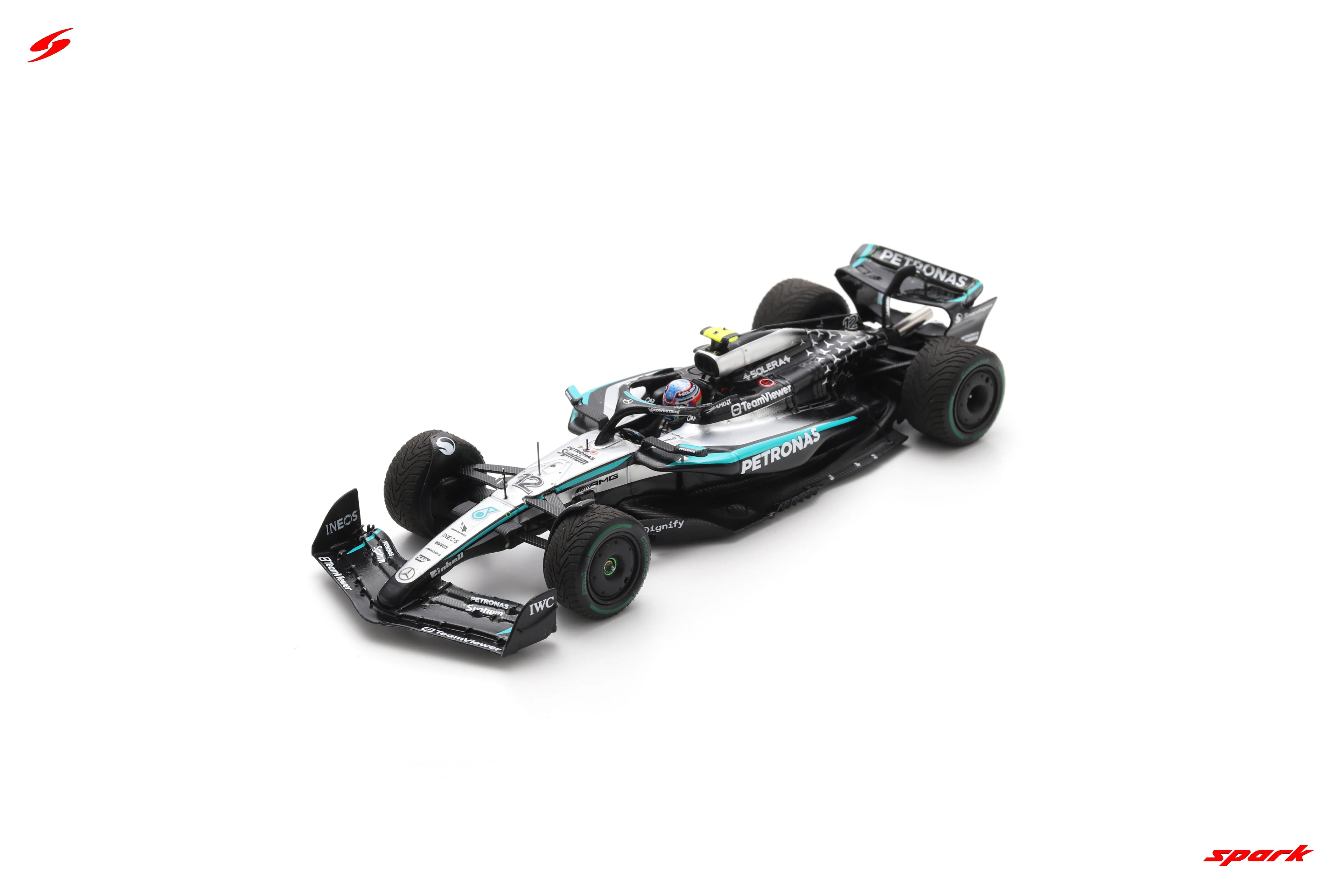 Mercedes AMG Petronas F1 Kimi Antonelli Australian GP 1/43 Scale Model Racing Car 2025