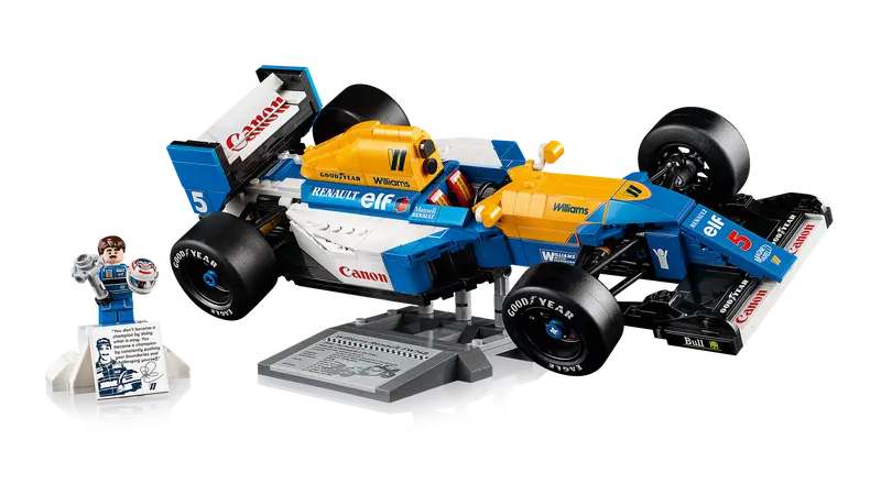 Williams Racing FW14B Nigel Mansell F1® LEGO ICONS Race Car