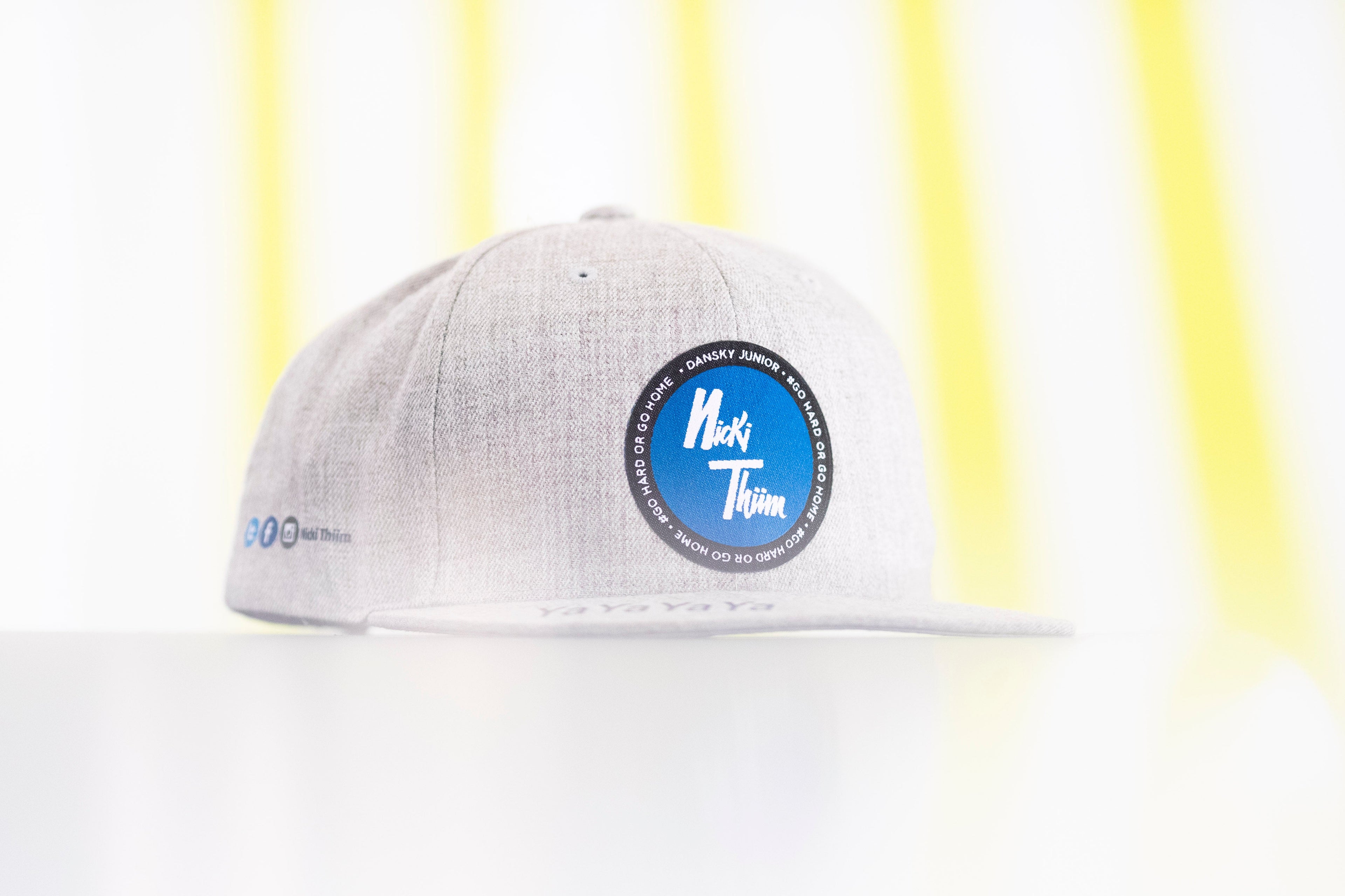 NICKI THIIM - GO HARD OR GO HOME - SNAPBACK 2019 - GREY - ASTON MARTIN RACING