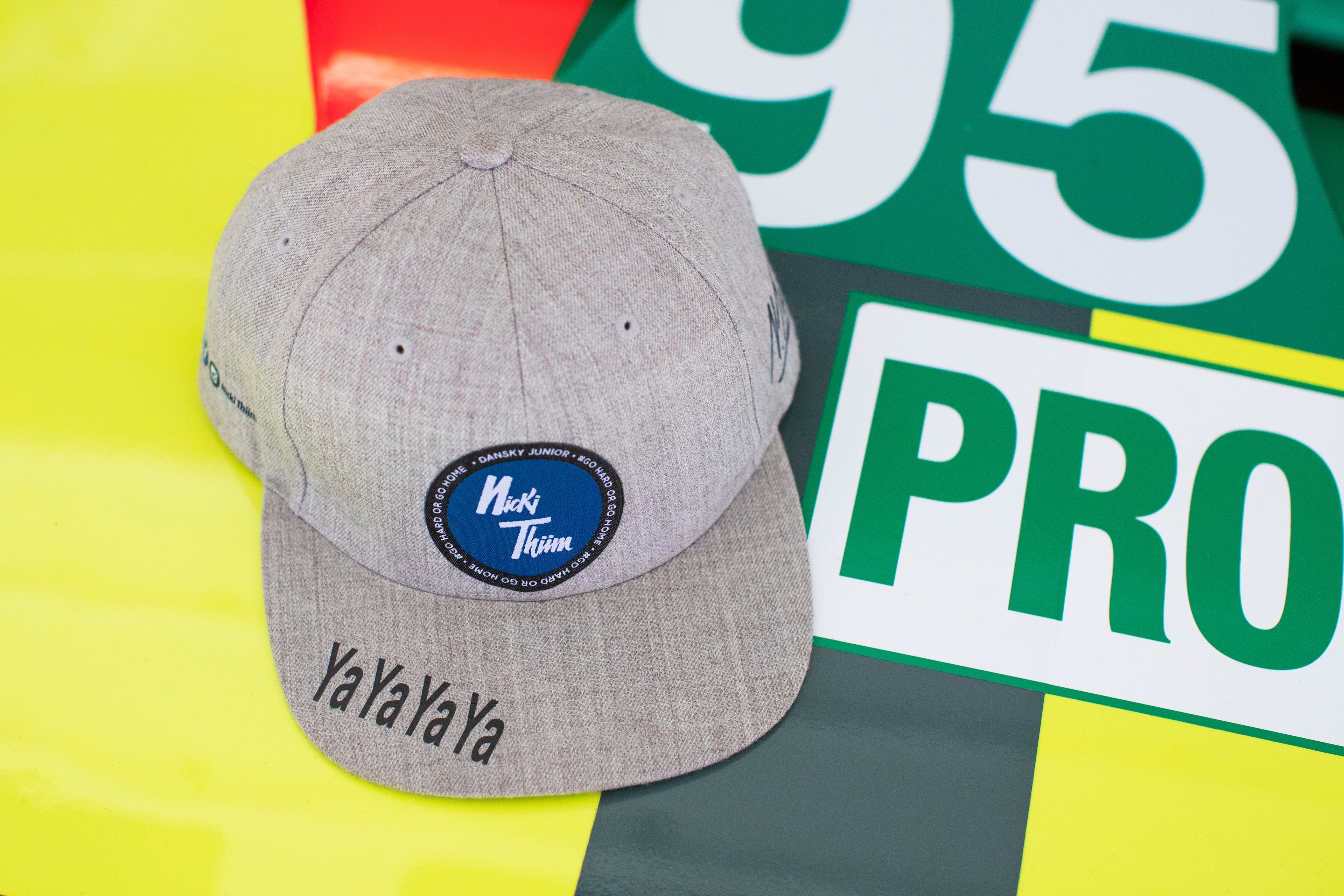 NICKI THIIM - GO HARD OR GO HOME - SNAPBACK 2019 - GREY - ASTON MARTIN RACING