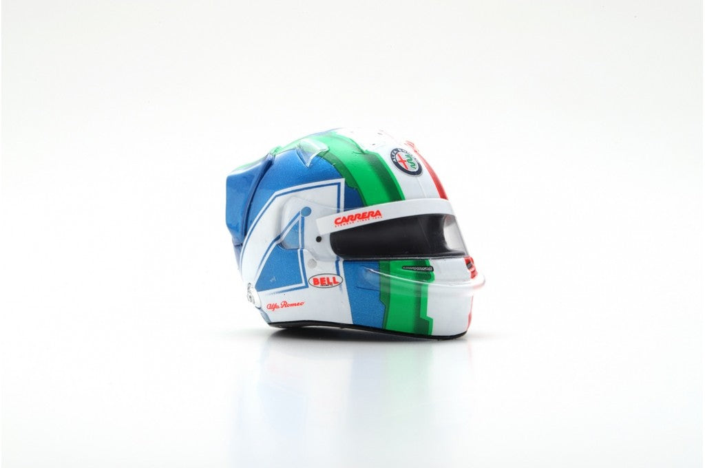 Alfa Romeo Antonio Giovinazzi Spark Model 1/8 Scale Mini Helmet 2019
