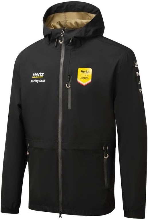 Hertz Team Jota Cadillac Racing Team Waterproof Rain Jacket 2025