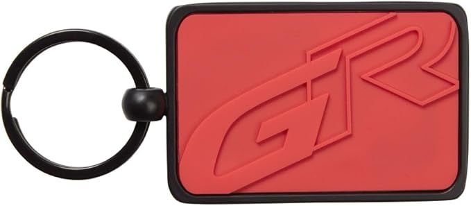 Toyota Gazoo Racing Square Red Keyring