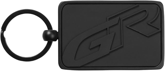 Toyota Gazoo Racing Square Black Keyring