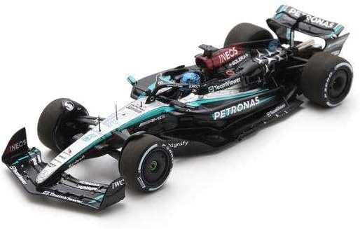 Mercedes AMG Petronas F1 George Russell Las Vegas Winner GP 1/43 Scale Model Racing Car 2024