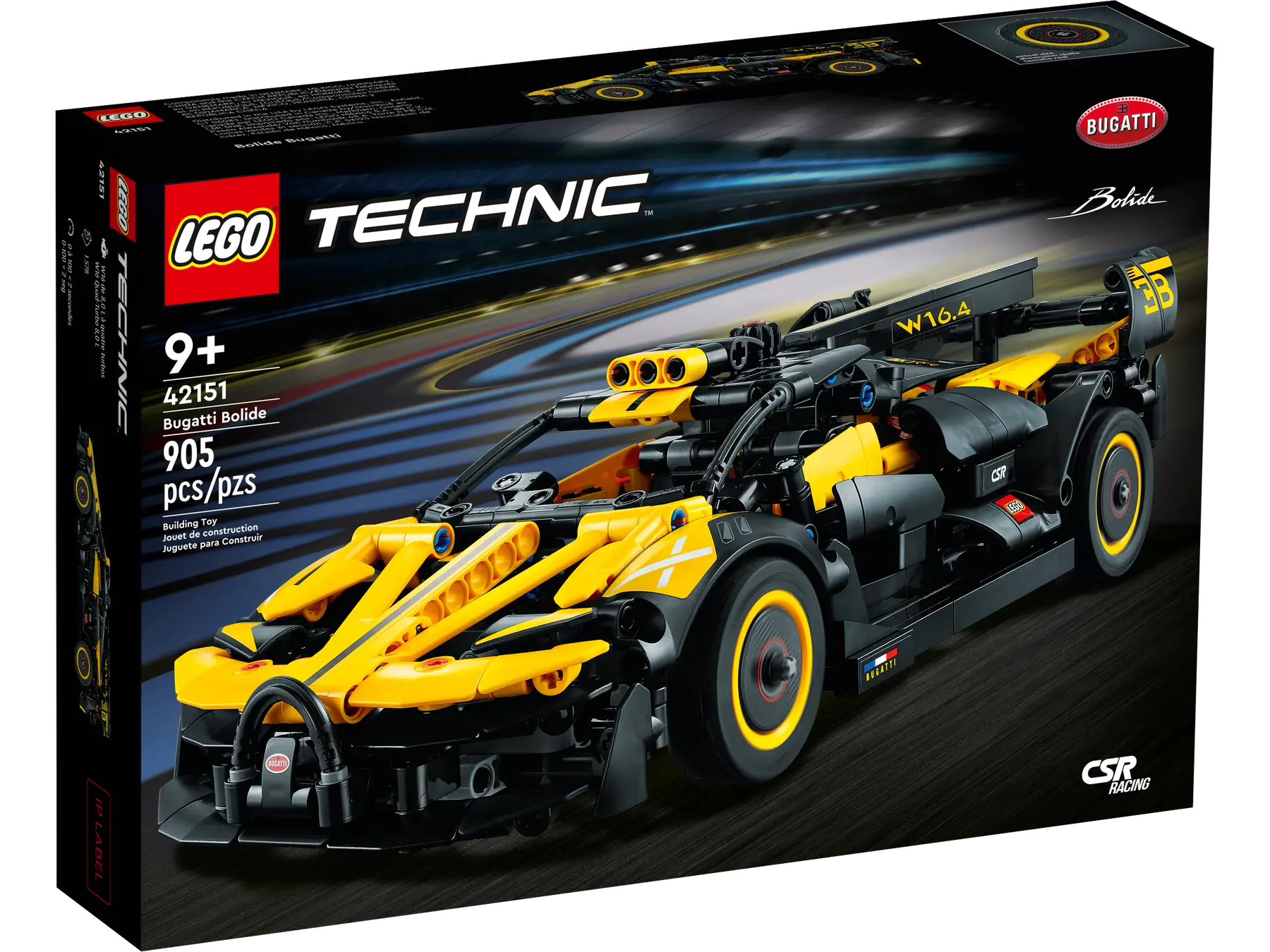 Bugatti Bolide X Lego Technic 42151