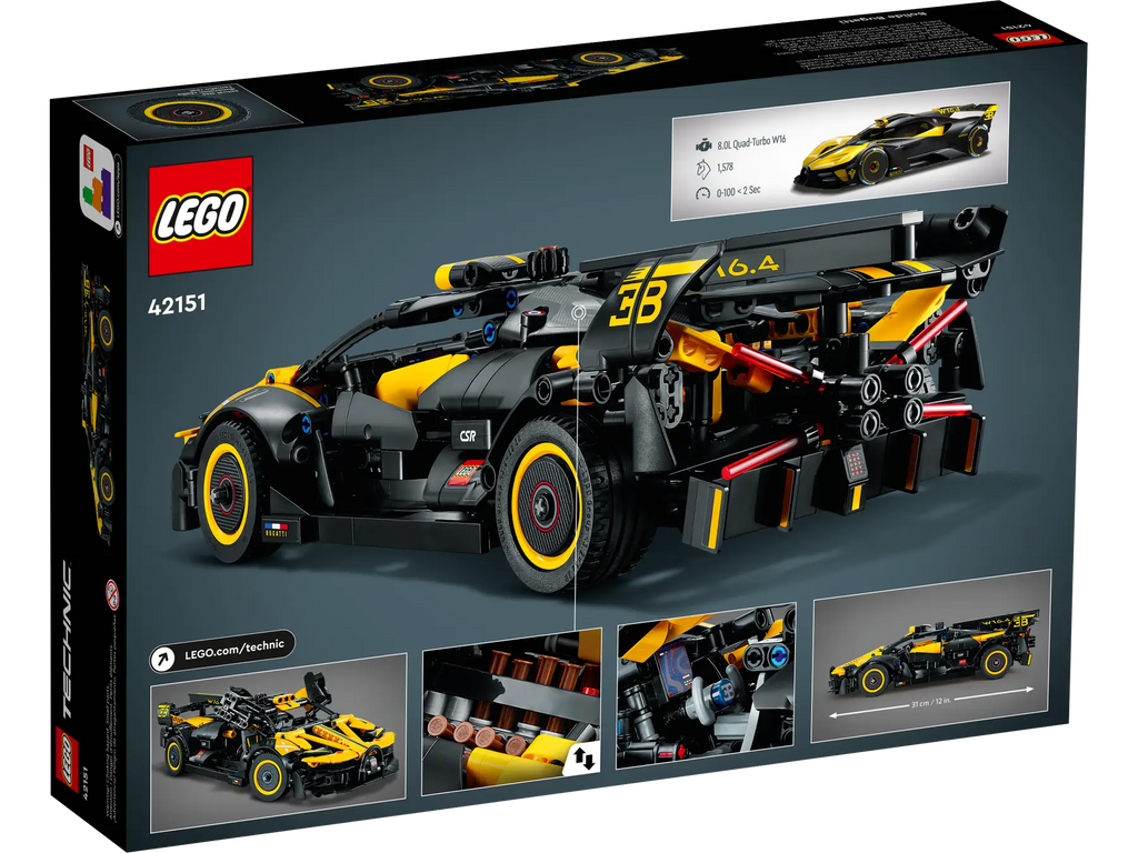 Bugatti Bolide X Lego Technic 42151