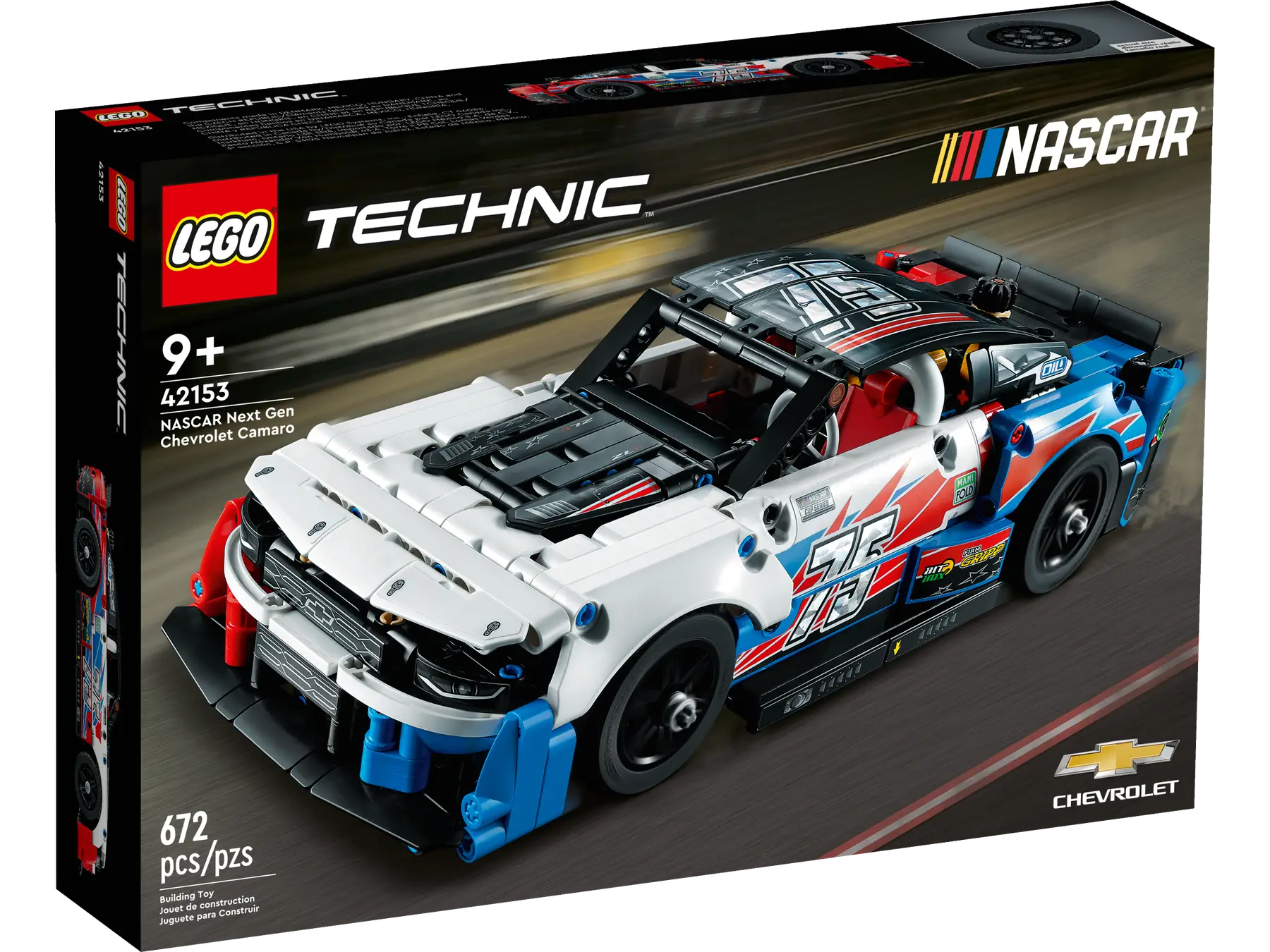 NASCAR® Next Gen Chevrolet Camaro ZL1 X Lego Technic 42153