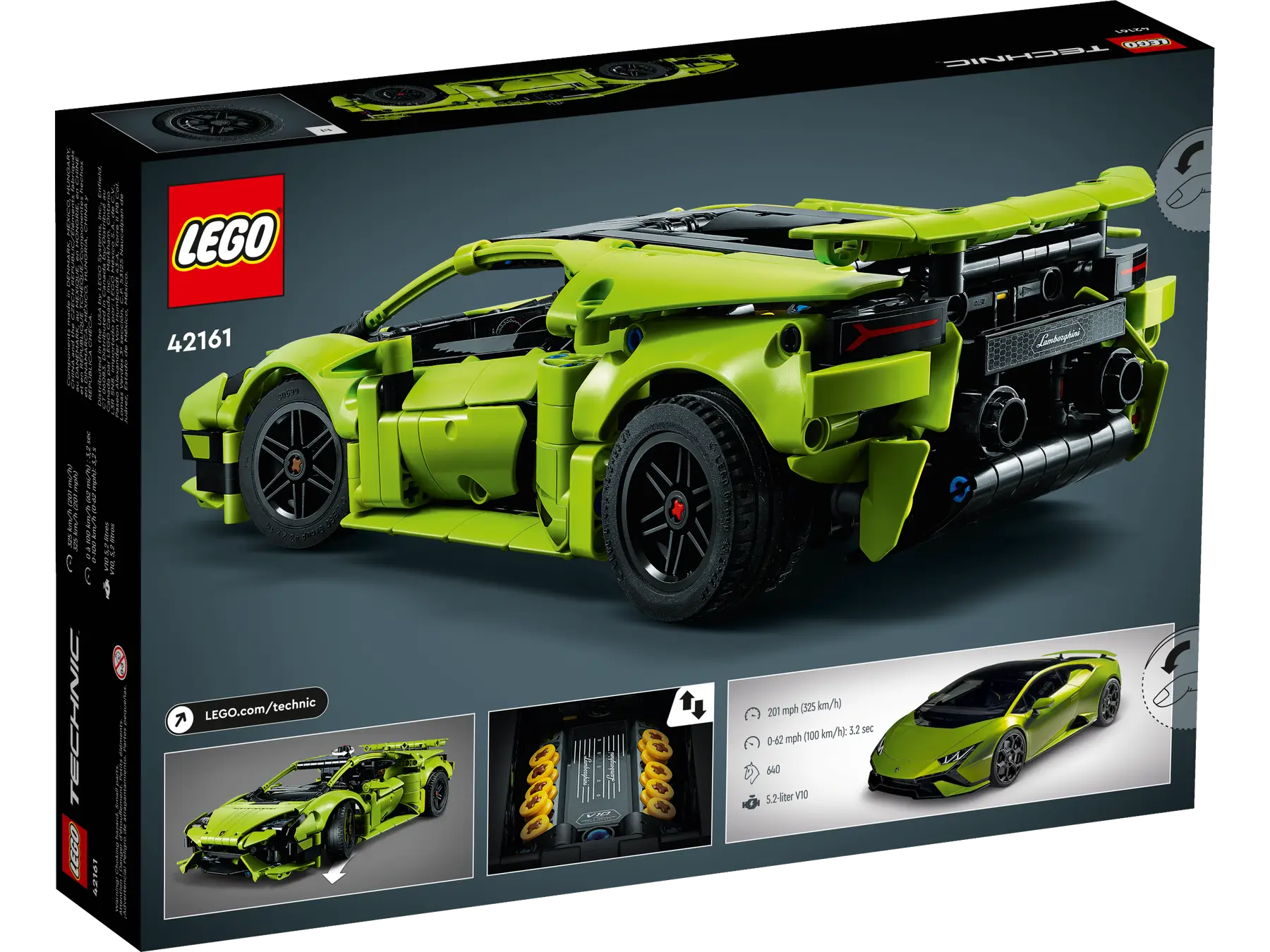Lamborghini Huracán Tecnica X Lego Technic 42161