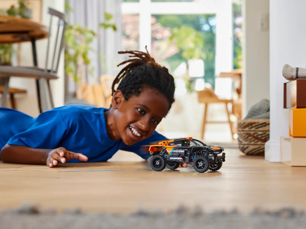 NEOM McLaren Extreme E Race Car X Lego Speed Champions 42166