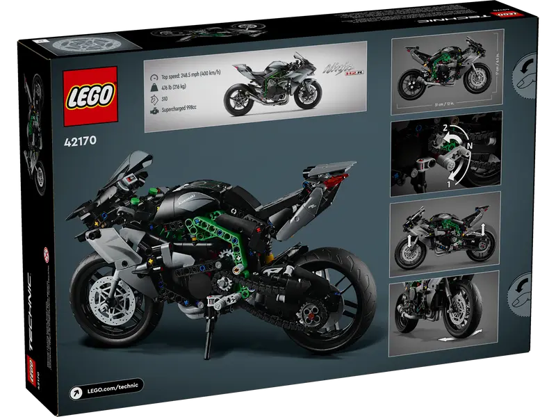Kawasaki Ninja H2R LEGO Technic Motorcycle