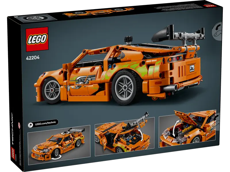 Fast and Furious Toyota Supra MK4 LEGO Technic Race Car