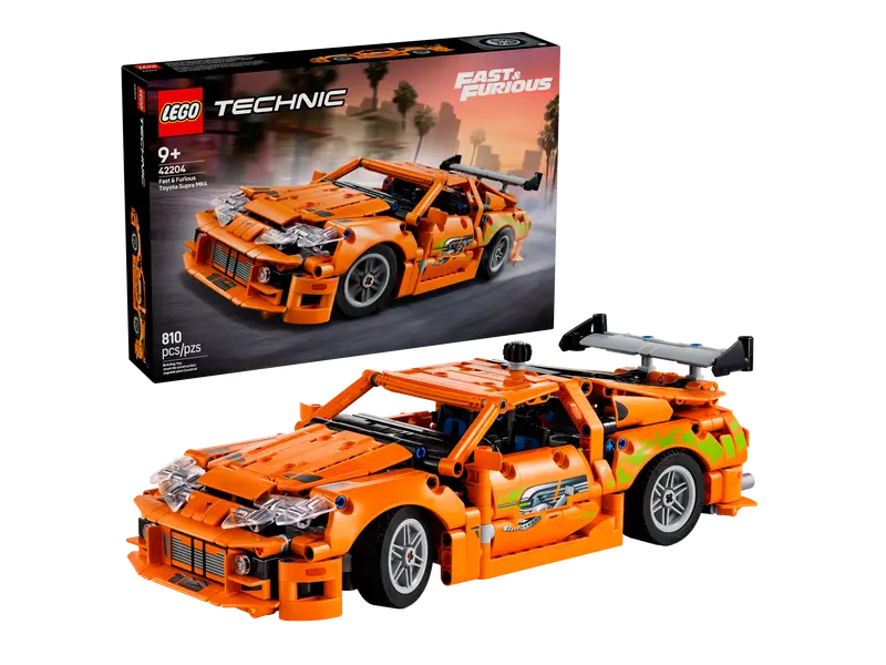 Fast and Furious Toyota Supra MK4 LEGO Technic Race Car
