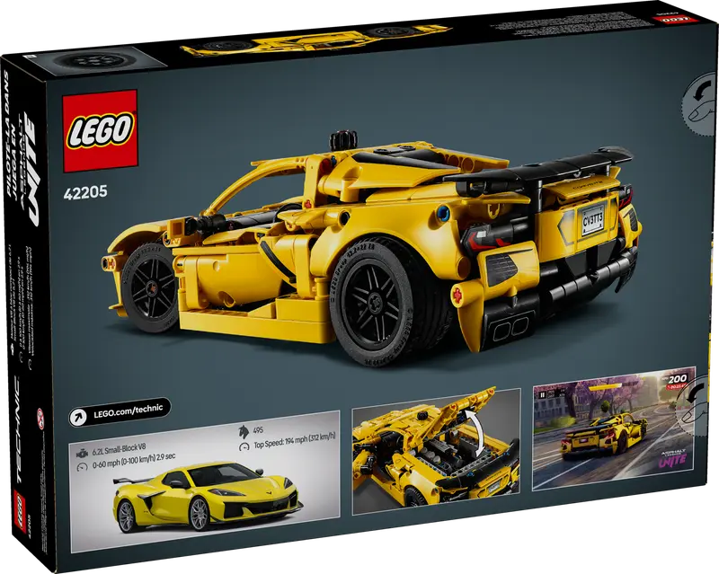 Chevrolet Corvette Stingray LEGO Technic Race Car