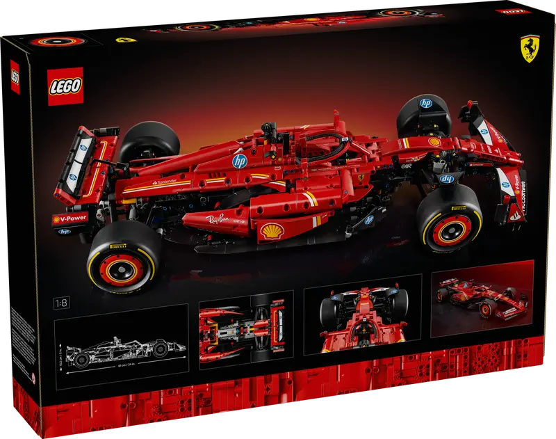 Scuderia Ferrari SF-24 F1 LEGO Technic Racing Car