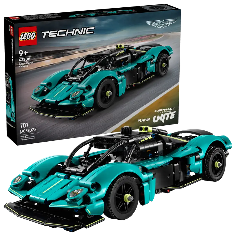 Aston Martin F1 Valkyrie LEGO Technic Race Car