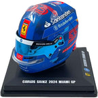 Scuderia Ferrari F1 Official LookSmart Carlos Sainz Miami GP 1/5 Scale Mini Helmet 2024