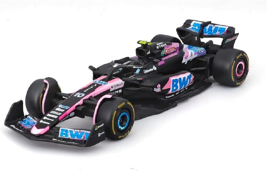 Alpine F1 Bburago Pierre Gasly Model Racing Car 2024