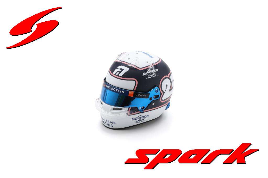 Williams F1 Spark Model Alex Albon Monaco GP Special Edition 2024 1/5 Scale Mini Helmet