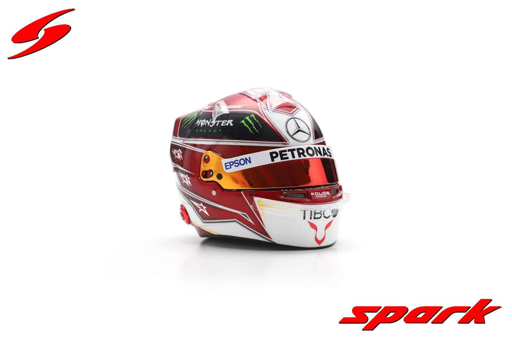 Mercedes AMG Petronas Lewis Hamilton 1/5 Scale Mini Helmet USA GP 2019