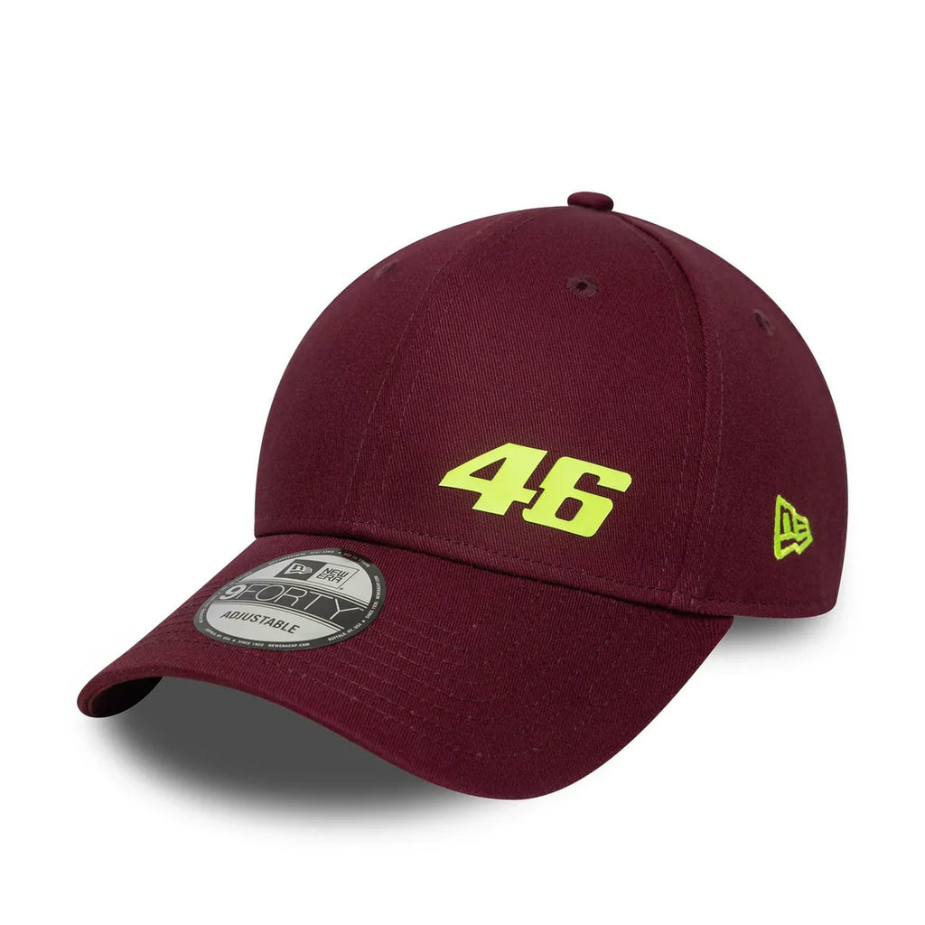 VR46 Valentino Rossi New Era Seasonal Dark red Baseball Cap
