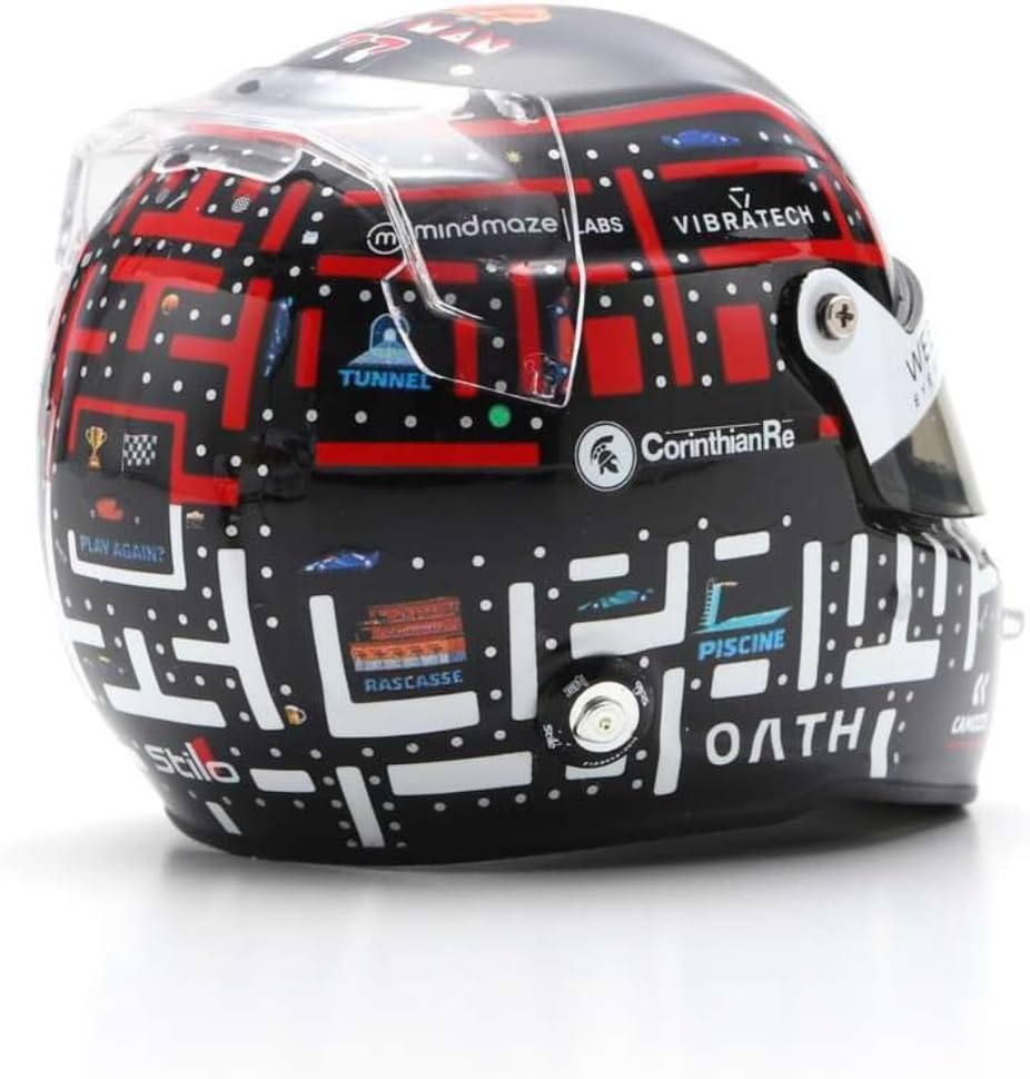 Alfa Romeo F1 Team Spark Model Valtteri Bottas Monaco GP 1/5 Scale Mini Helmet 2023