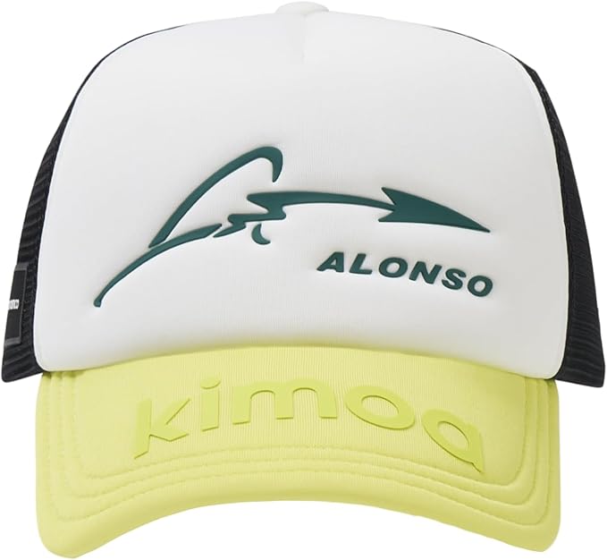 Aston Martin F1 Team Kimoa Fernando Alonso Trucker Baseball Cap