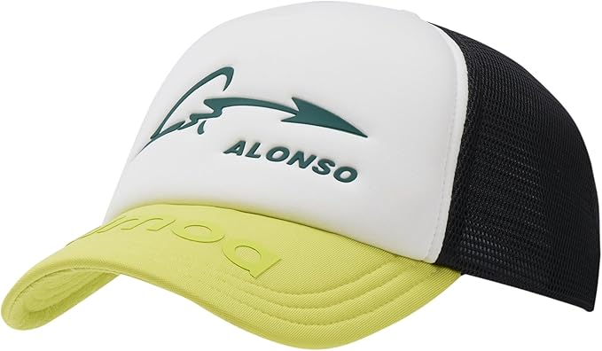 Aston Martin F1 Team Kimoa Fernando Alonso Trucker Baseball Cap