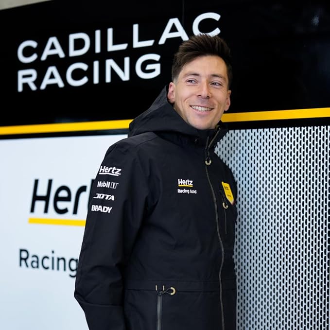 Hertz Team Jota Cadillac Racing Team Waterproof Rain Jacket 2025