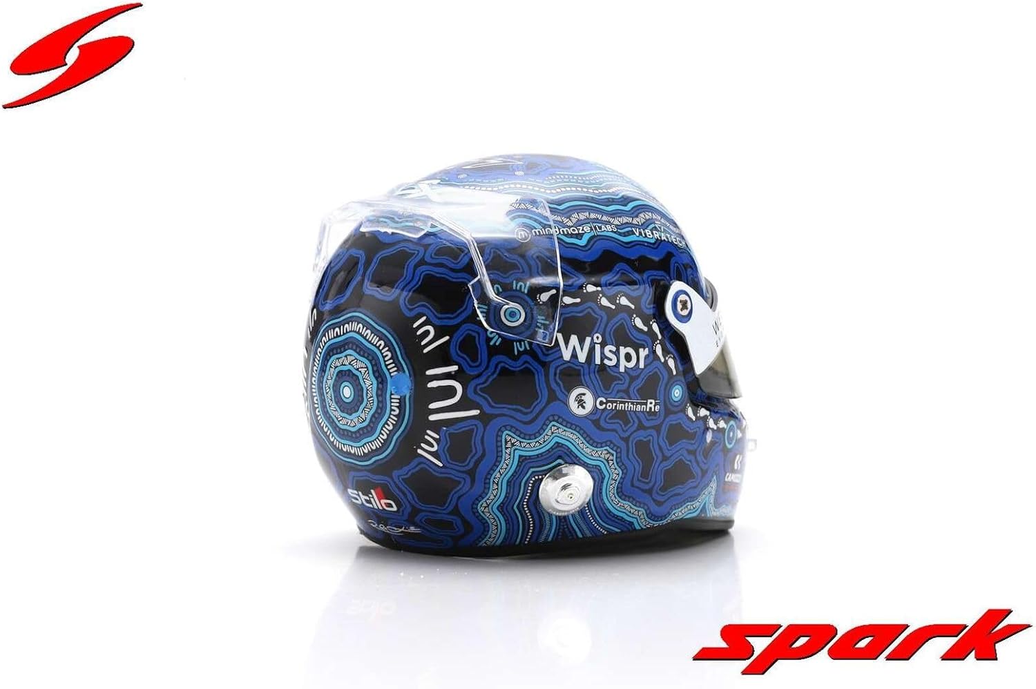 Alfa Romeo F1 Team Spark Model Valtteri Bottas Australian GP 1/5 Scale Mini Helmet 2023