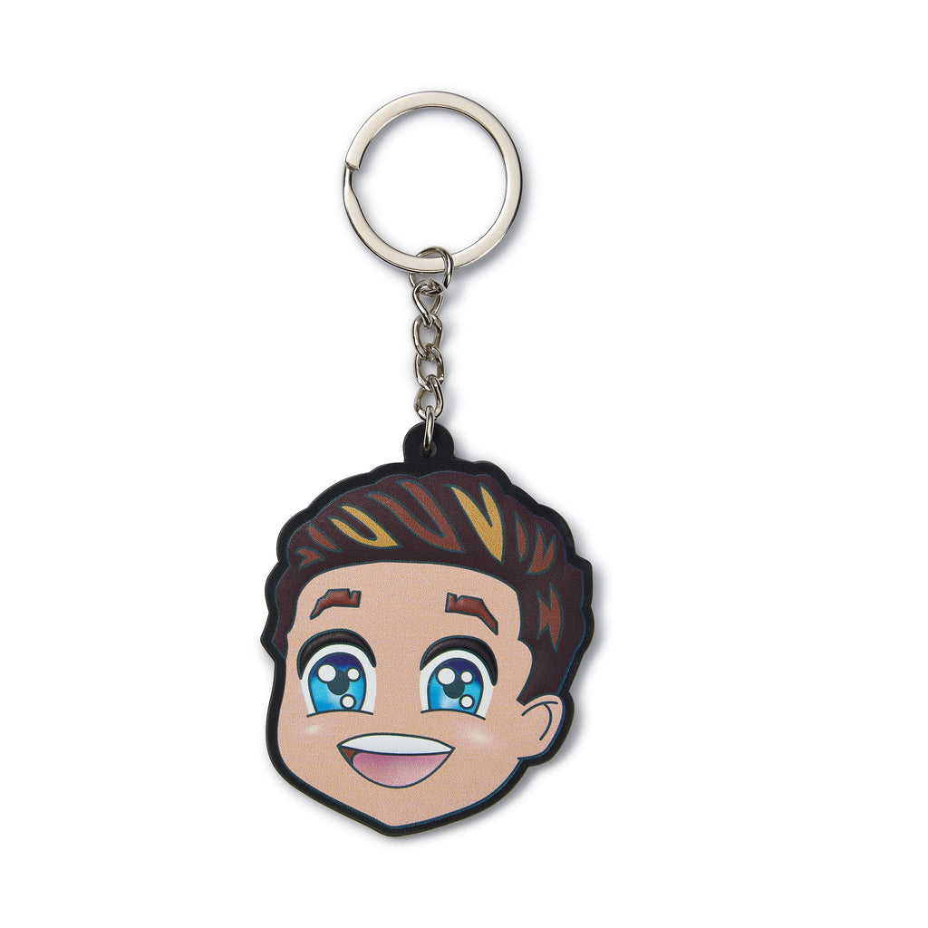 Mercedes AMG Petronas F1 Team George Russell Caricature Keyring