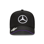 Mercedes AMG Petronas F1 Team Lewis Hamilton Black Kids Baseball Cap 2024