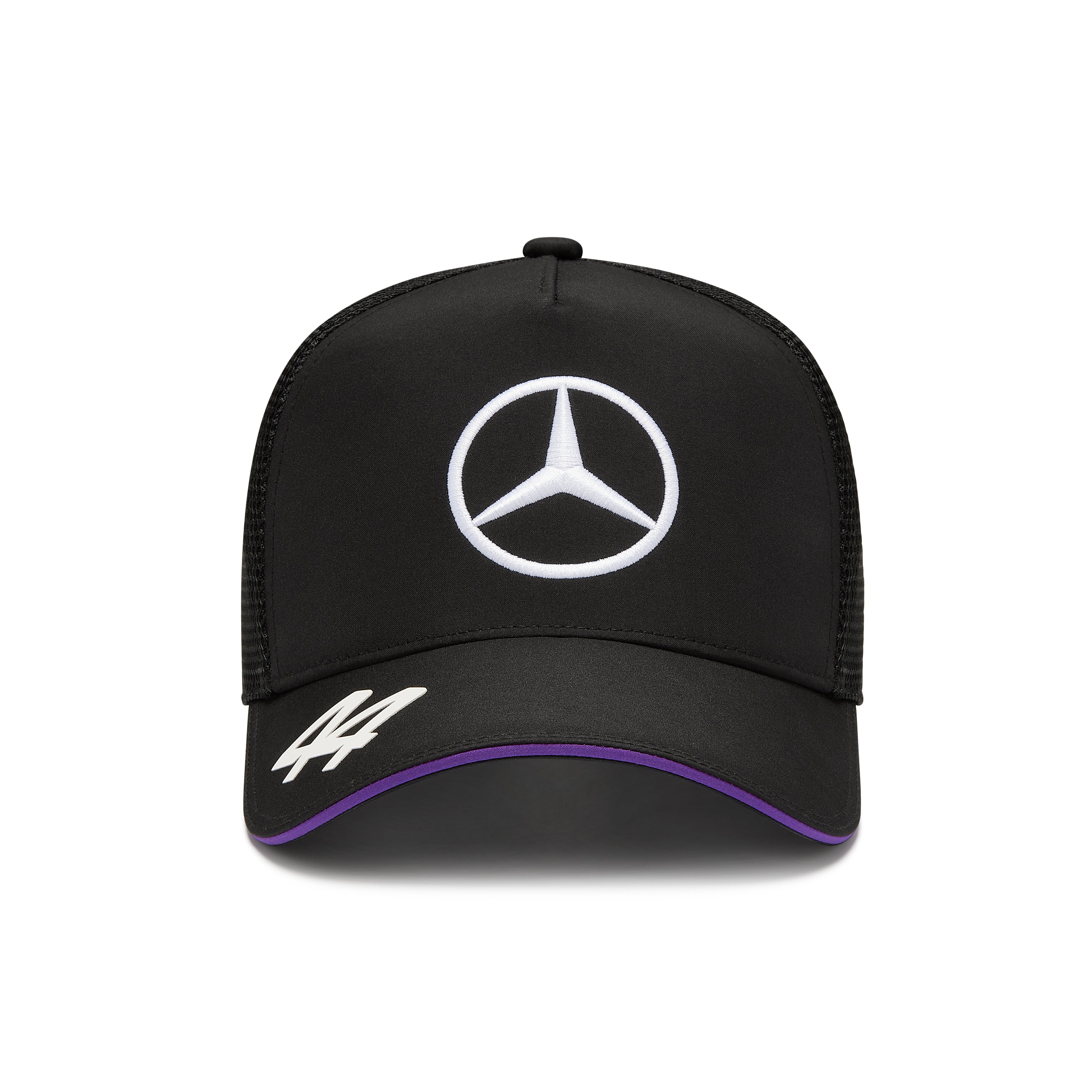 Mercedes AMG Petronas F1 Team Lewis Hamilton Black Kids Baseball Cap 2024