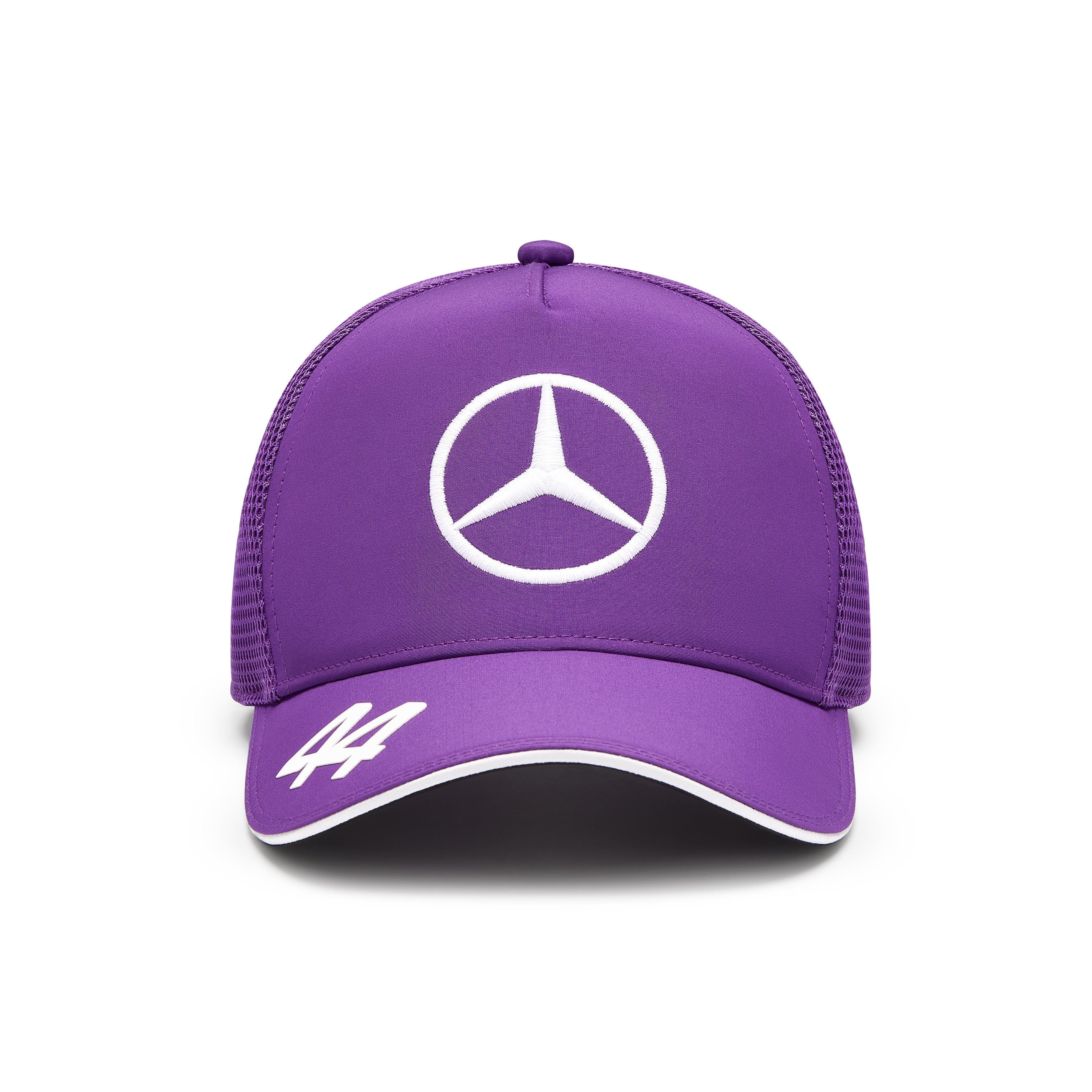 Mercedes AMG Petronas F1 Team Lewis Hamilton Purple Kids Baseball Cap 2024