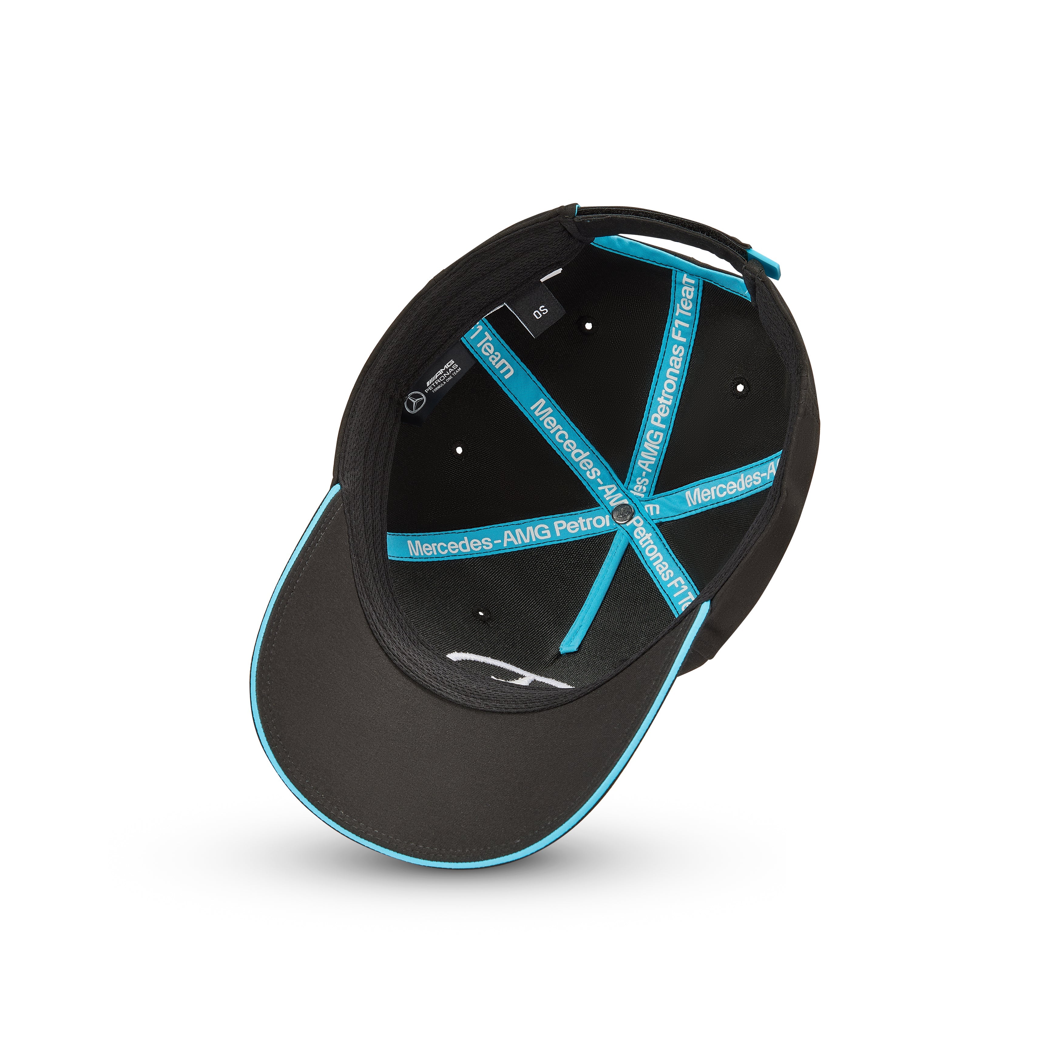 Mercedes AMG Petronas F1 Team George Russell Black Kids Baseball Cap 2024