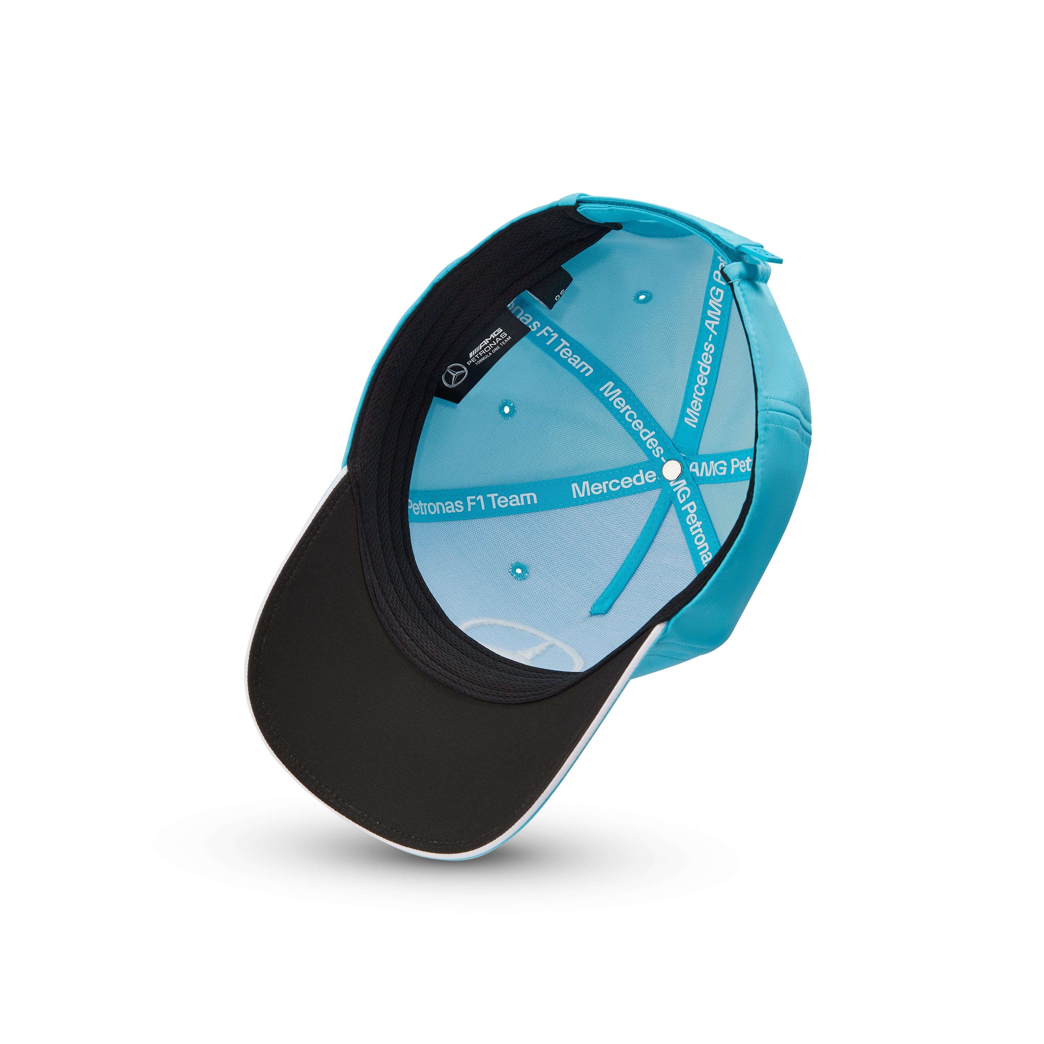 Mercedes AMG Petronas F1 Team George Russell Blue Baseball Cap 2024