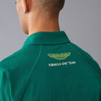 Aston Martin F1 Side Logo Relaxed Fit Poloshirt