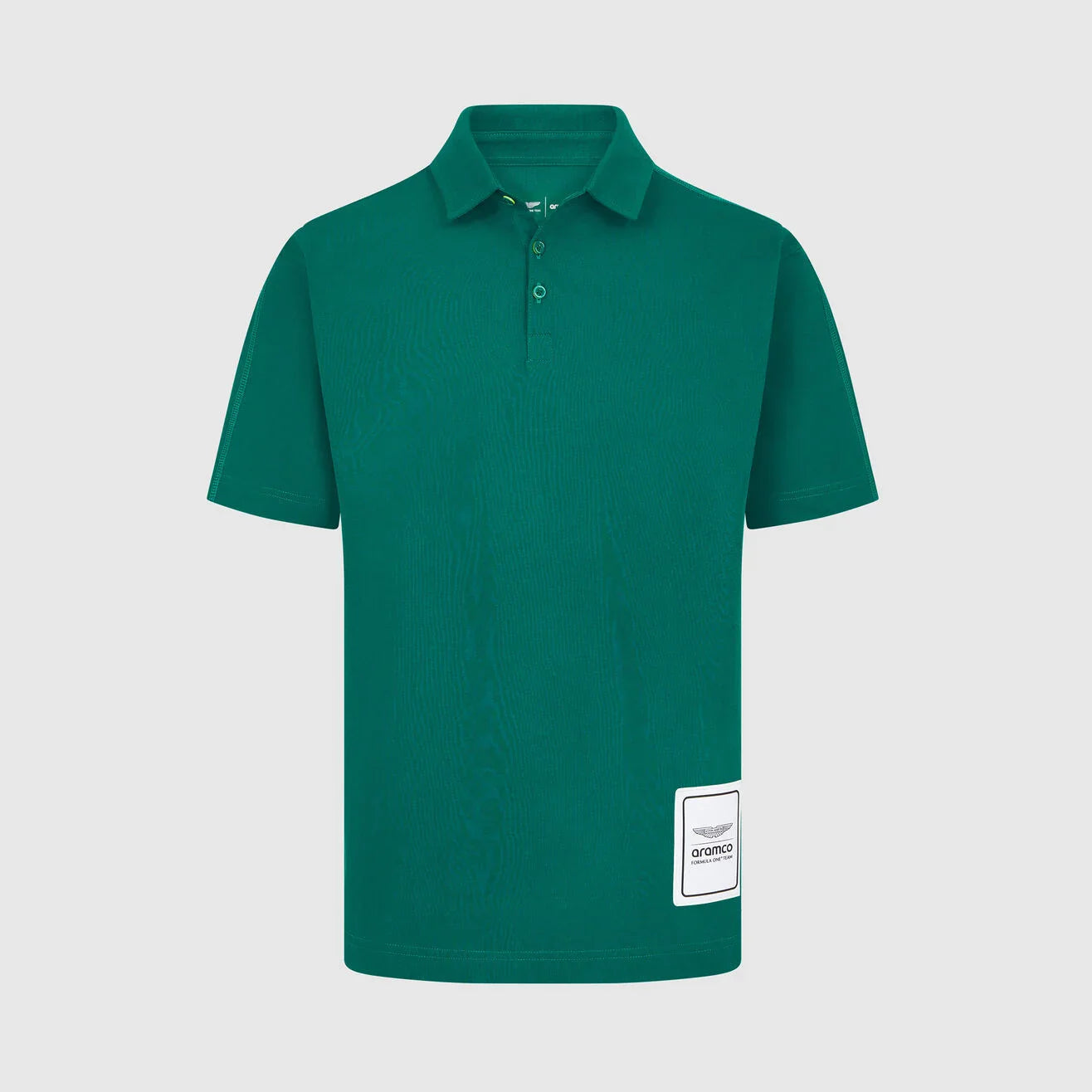 Aston Martin F1 Side Logo Relaxed Fit Poloshirt