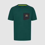 Aston Martin F1 Bonded Chest Pocket T-Shirt