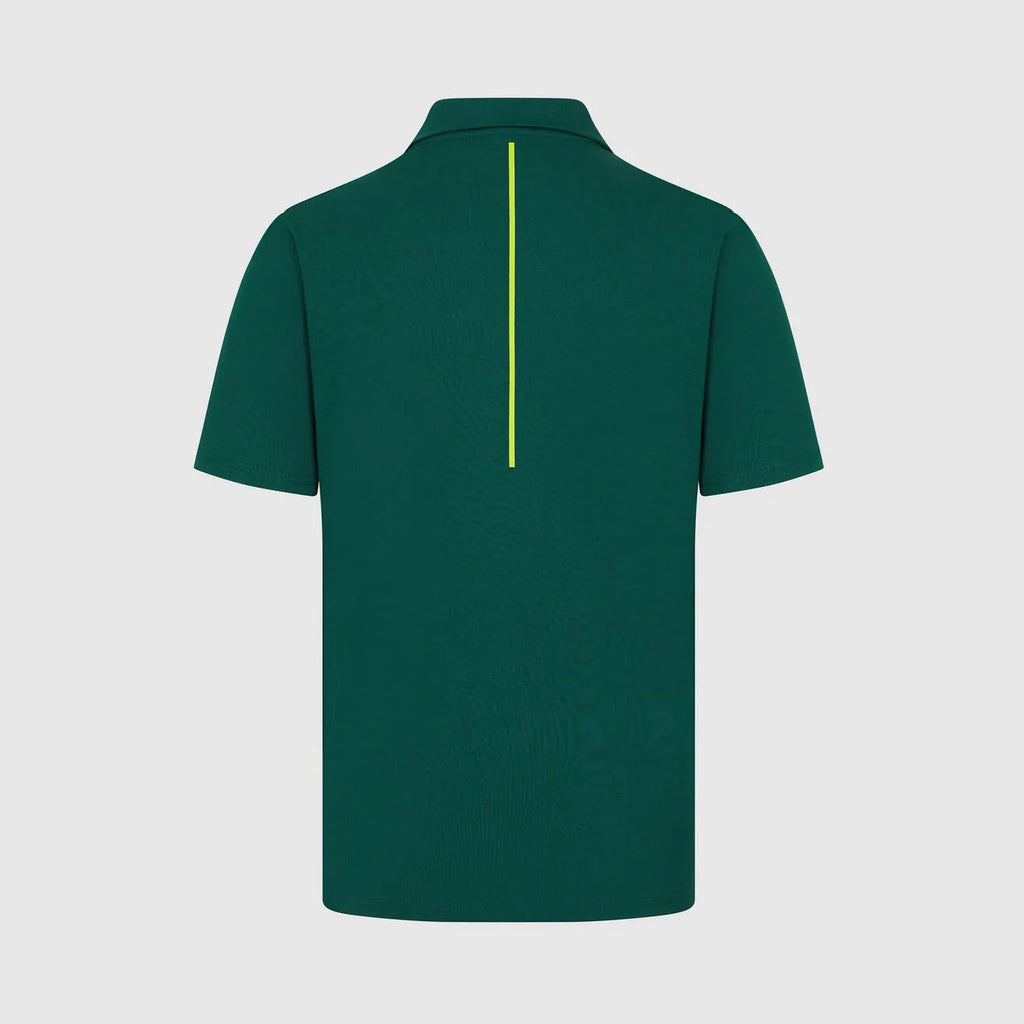 Aston Martin F1 Bonded Chest Pocket Poloshirt