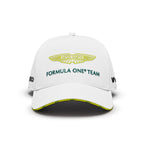 Aston Martin F1 Team White Baseball Cap 2024