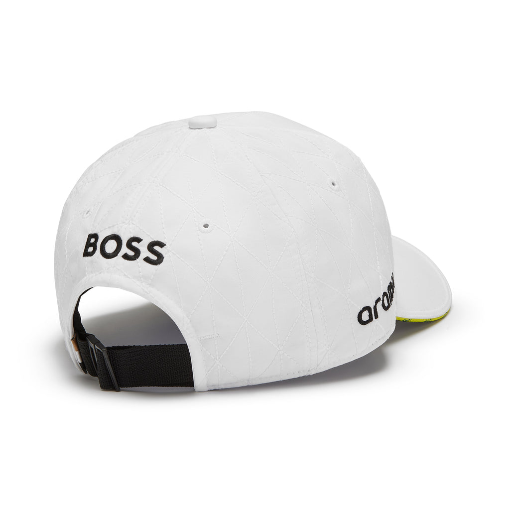 Aston Martin F1 Team White Baseball Cap 2024