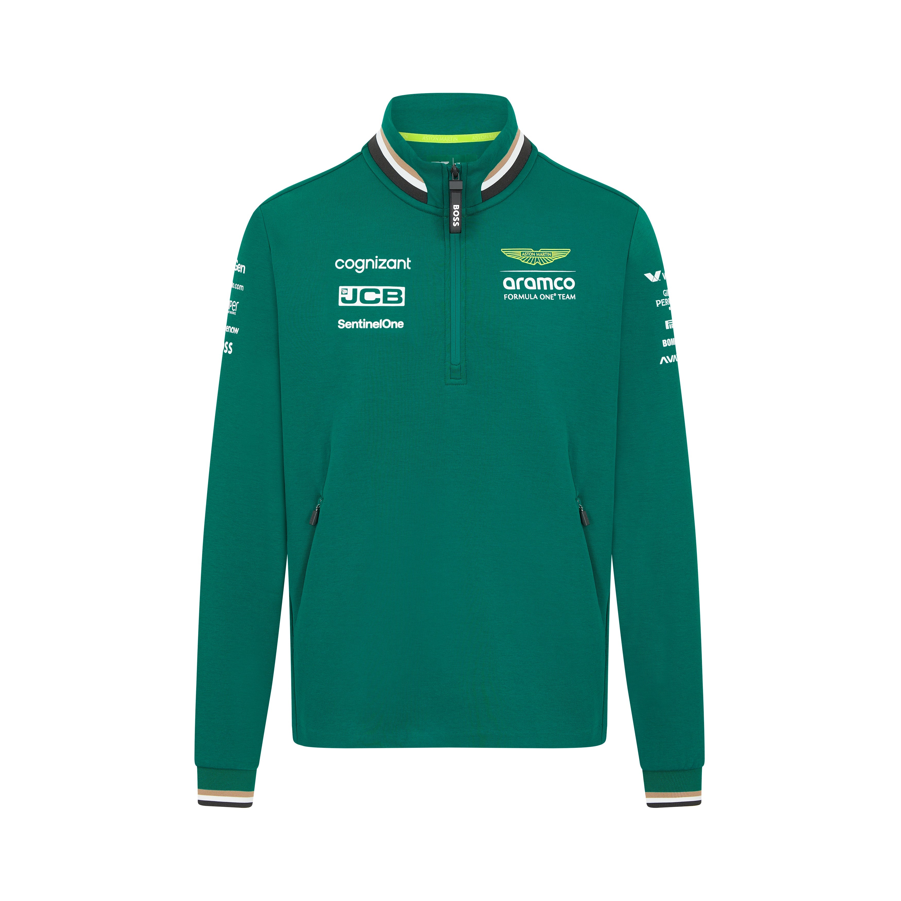 Aston Martin F1 Team 1/4 Zip Sweatshirt 2024