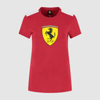 Scuderia Ferrari F1 PUMA Large Scudetto Shield Logo Women's T-Shirt