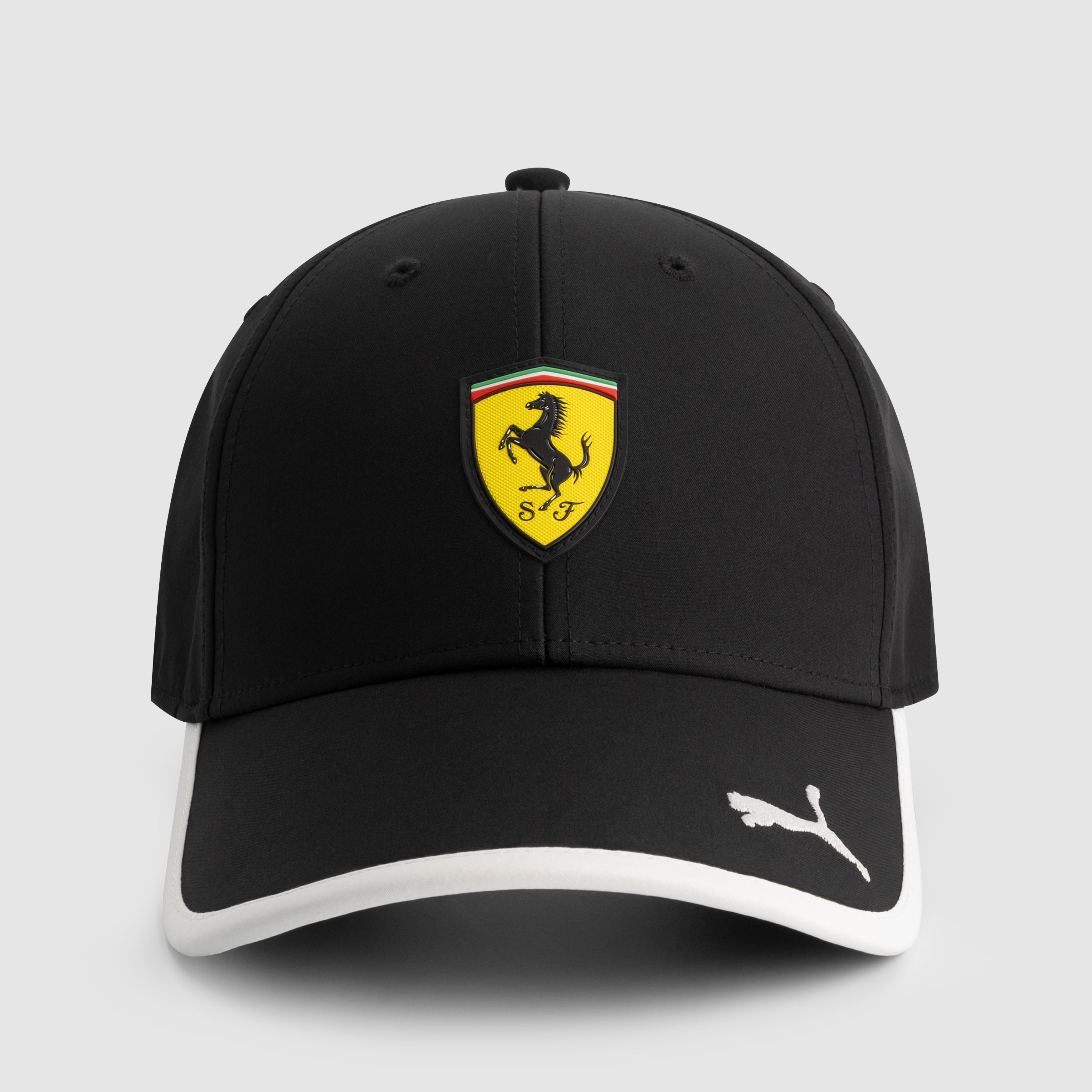 Scuderia Ferrari F1 PUMA Classic Logo Black Baseball Cap