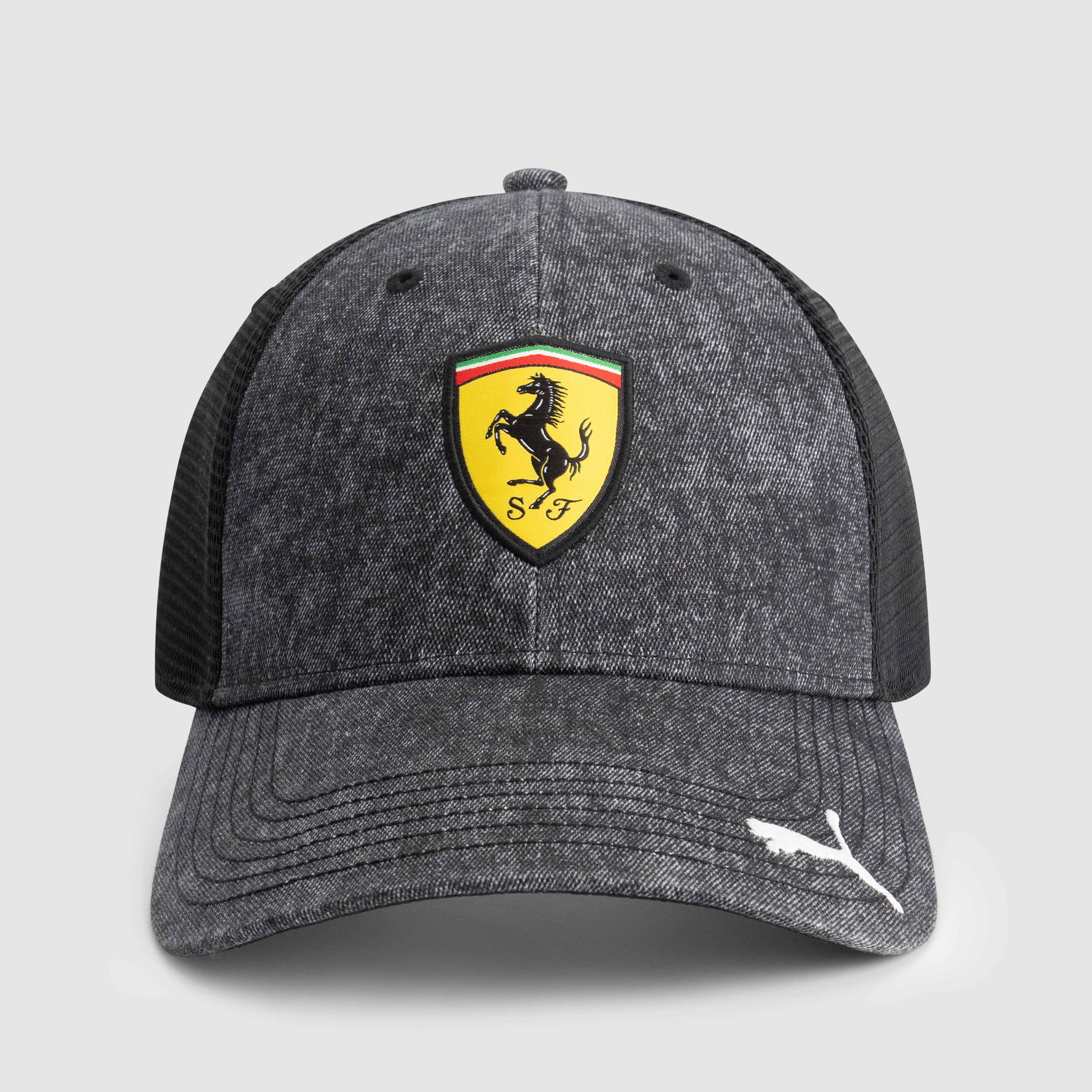 Scuderia Ferrari F1 PUMA Logo Trucker Baseball Cap