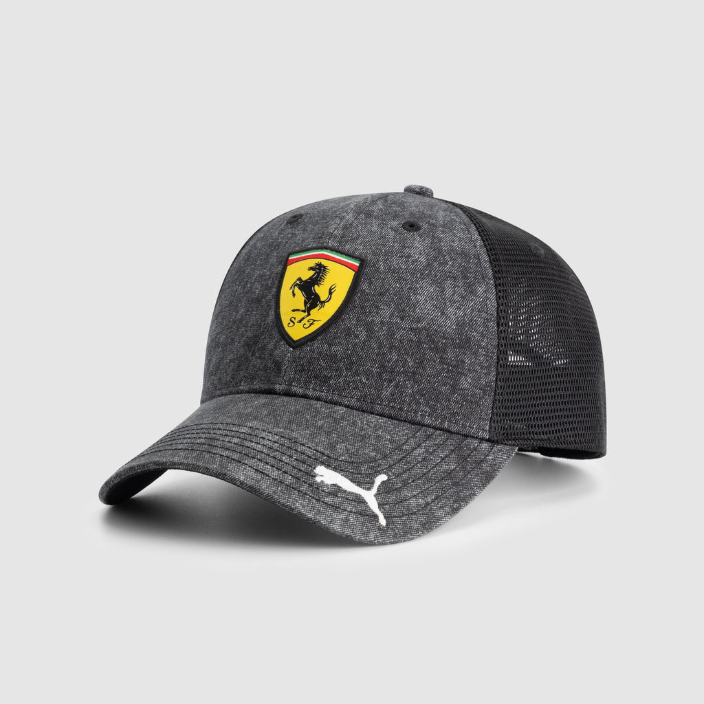 Scuderia Ferrari F1 PUMA Logo Trucker Baseball Cap