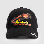Scuderia Ferrari F1 PUMA Racing Car Print Baseball Cap