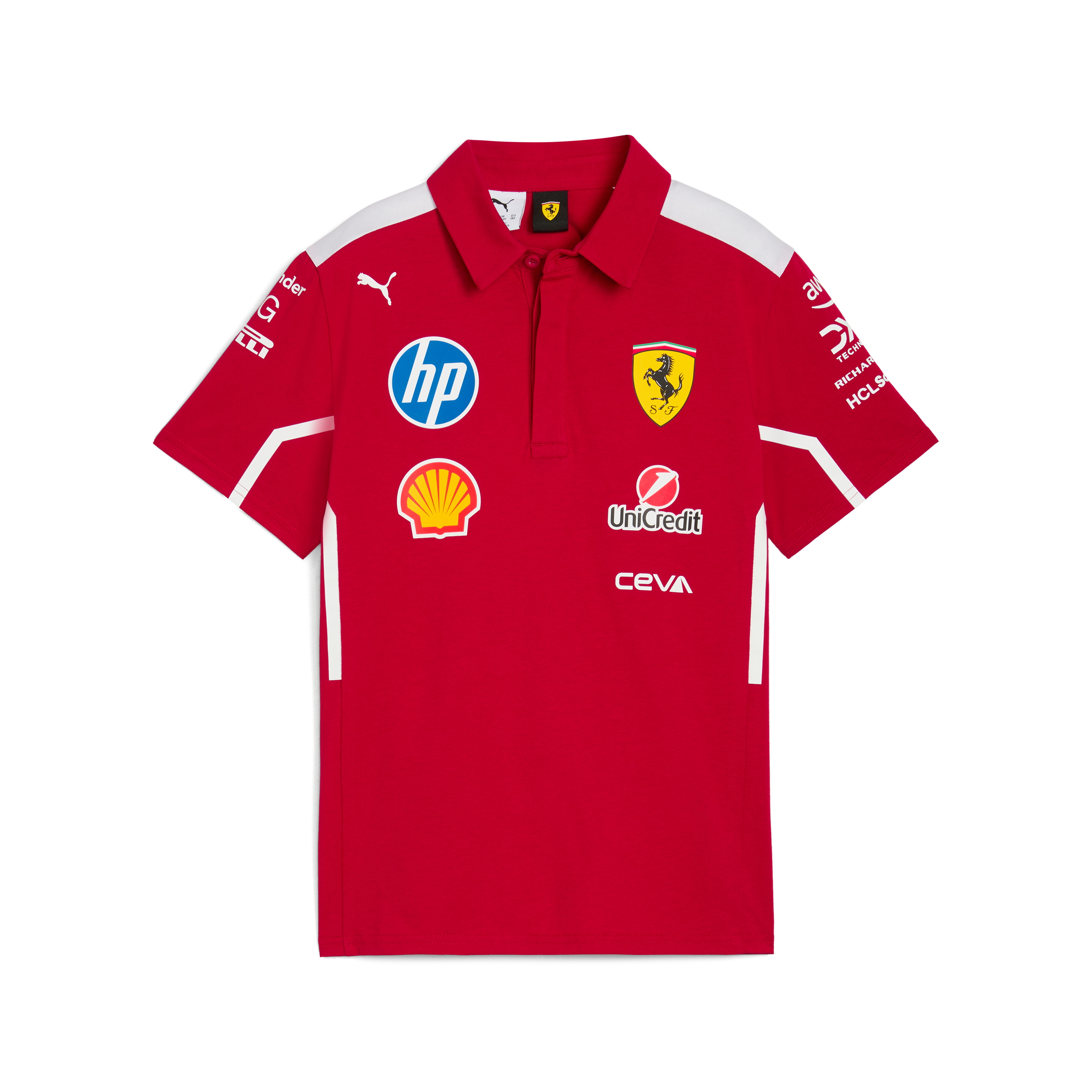 Scuderia Ferrari F1 PUMA 2025 Team Poloshirt