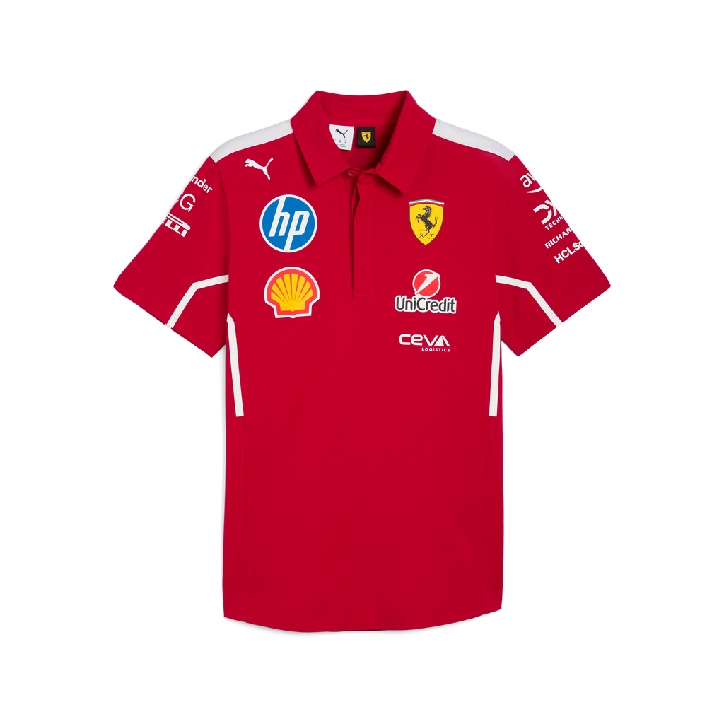Scuderia Ferrari F1 PUMA Team Women's Polo Shirt 2025